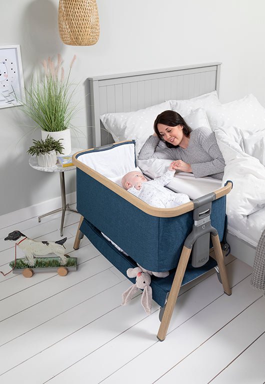 CoZee Beistellbett Mitternachtsblau