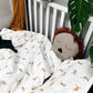 Bettdecke mit Kissen 100x135 Leopard