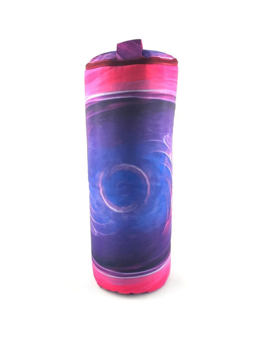 Yoga Bolster Kosmische Flamme – Magenta & Violett