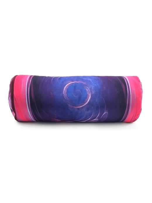 Yoga Bolster Kosmische Flamme – Magenta & Violett