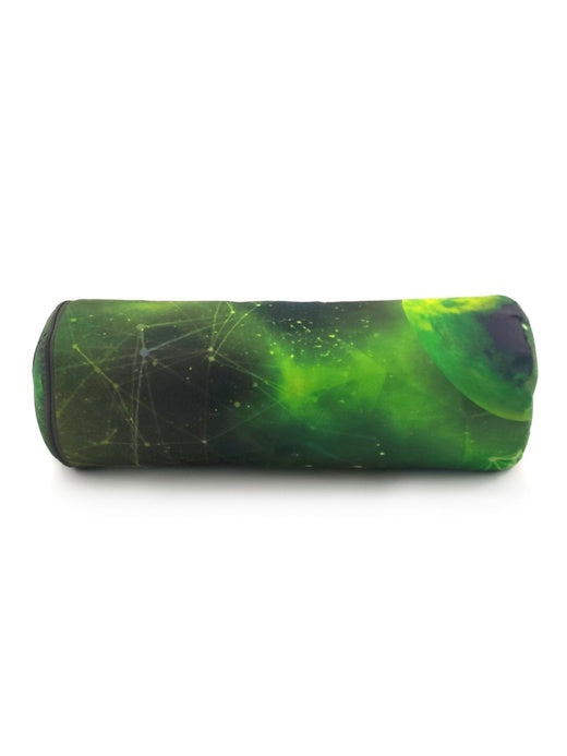 Yoga Bolster Grüne Galaxie