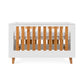 Babybett "Como" 70x140 Weiß / Palisander