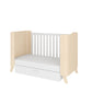 Babybett 70x140  Hoppa Bettsofa Seitenansicht 