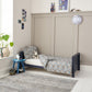 Babybett 70x140 blau Tivoli