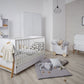 Babyzimmer Lotta: Babybett, Regal, Kleiderschrank, Spielzeugtruhe, Kommode