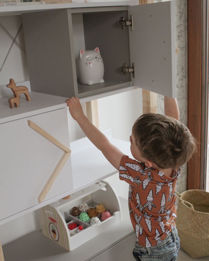 Regal für Kinderzimmer Pinette