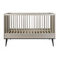 Quax Flow Stone & Eboni Babybett 70x140
